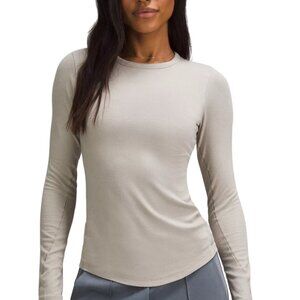 Lululemon Hold Tight Long Sleeve – Riverstone (Size 6) 